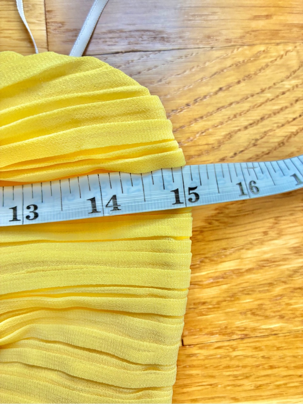 Lulus Seriously Sensational Yellow Strapless Tiered Maxi Dress Size S NWT - Picture 13 of 16